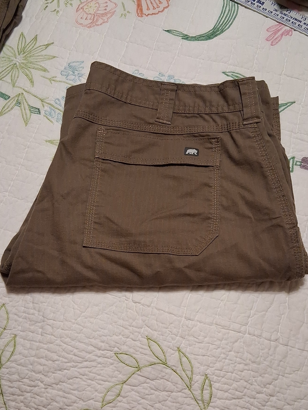Berne Men’s Cargo Shorts - Light Brown - 38”W